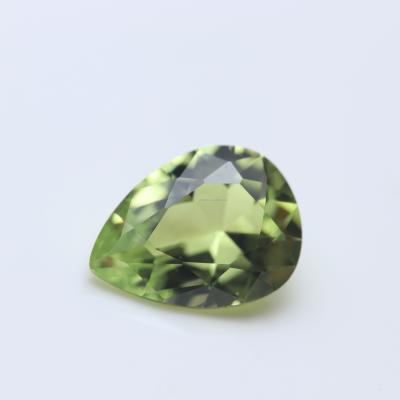 China best selling high quality pear color change keliji factor play or color fire nano cut shiny sital gemstones for jewelry for sale