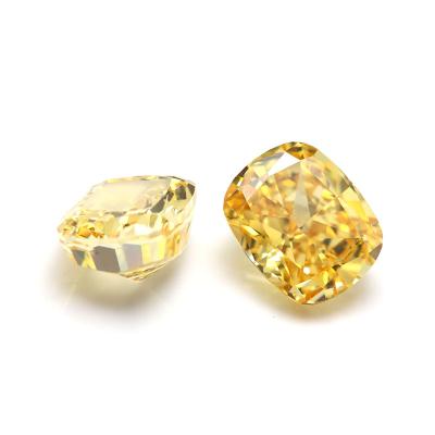 China For Jewelry Making Diy Jewelry Accessories Keliji Makers Supply EQ 5a Cushion 8x10 Cut Yellow Zircon for sale