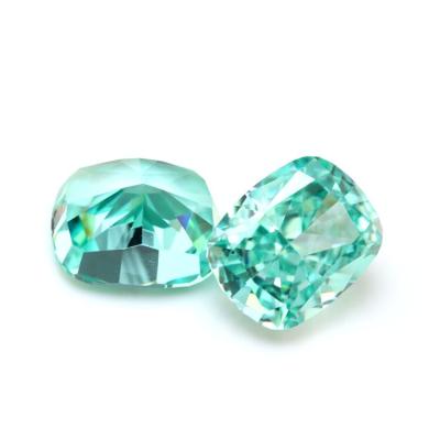 China Decoration Keliji factory direct sales high quality ice cut paraiba color zircon for jewelry making for sale