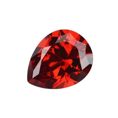 China For Jewelry Making Diy Jewelry Accessories Hot Sales Garnet Elegant And Luxurious Shiny Cut Zircon Gemstone With Decoration For Jewelry Making for sale