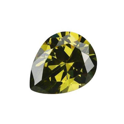 China For Jewelry Making Diy Jewelry Accessories Factory Price Olive Pear Shape Brilliant Cut Zircon Stone With Decoration For Jewelry Making for sale