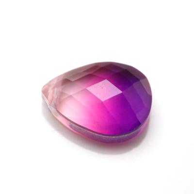 China For Jewelry Making Diy Jewelry Accessories Of Unique Workmanship High Quality Faceted Glass Gems With Decoration For Jewelry Accessories for sale