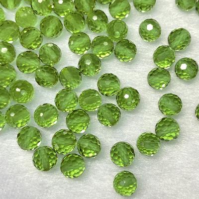 China Keliji Hot Sales Unique Workmanship Color Change Round Beads In Loose Stone Glass Gems For Jewelry Making for sale