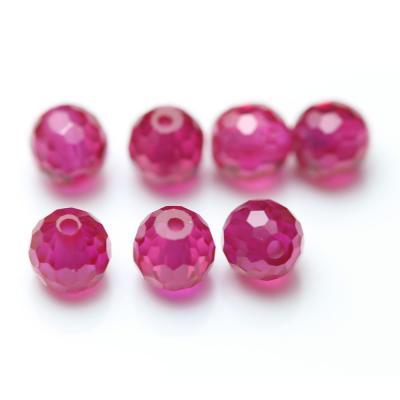 China For Jewelry Making Diy Jewelry Accessories Manufacturers Supply Synthetic Ruby With Decoration For Jewelry Accessories for sale