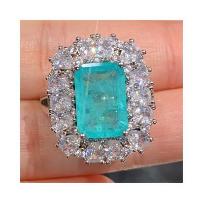 China Jewelry Set Jewerly Makers Paraiba Supply Gold Pendant Plated Copper Rings Necklace Jewelry Sets For Anniversary And Wedding for sale