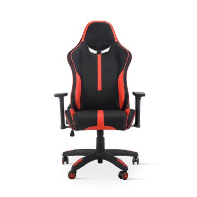 China (Size)Adjustable Black Red Racing Car Gaming Computer Desk Seat Office Chair With Wheel for sale