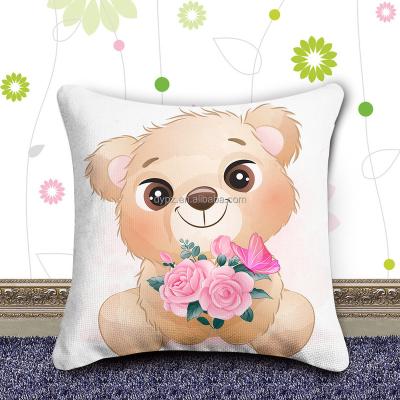 China New Classic/Postmodern Partial Round Flower Case Decor DIY Art Mosaic Cross Stitch Gift Diamond Painting Pillow Cushion Cover 5D Drill Replacement for sale