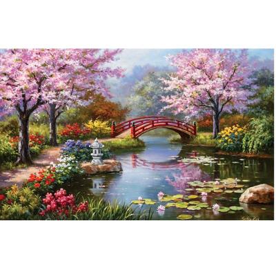 China Wall Decor 5D Diy Diamond Painting Kit Set Full Round Drill Diamond Embroidery Mosaic Cross Stitch Home Decor New Year Gift for sale