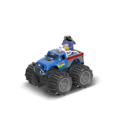 China Inertial Vehicles Craft Kids Car Toy Plastic Off Road 4wd Rubbing Toy for sale