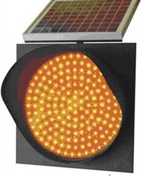 China Lower Price Solar Energy Traffic Warning Yellow Lamp for Road Safety for sale