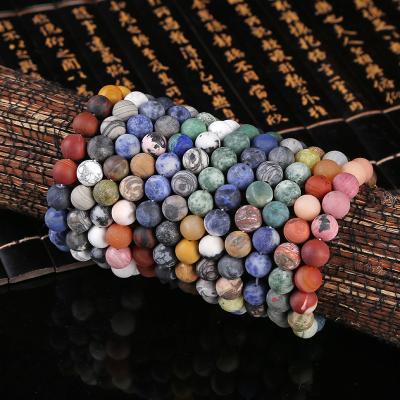 China Natural Lava Stone Beads Men's Women Friendship Gemstone Stone Bracelet New Casual/Sporty Fashion for sale