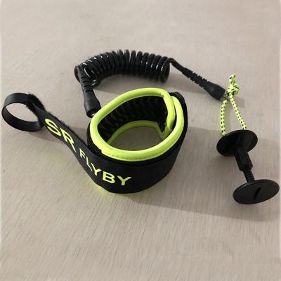 China Coiled Rope 7mm 4ft Ankle/Calf/Knee/Bicep Leash Bodyboard/Wrist Bicep Leash High Quality With Plug for sale