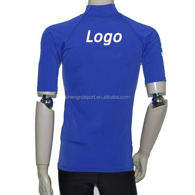 China Long& long sleeve short sleeve sublimation printed Rash Guard Custom Logo Rash Vest Bjj Surf Rashguards for surfboard for sale