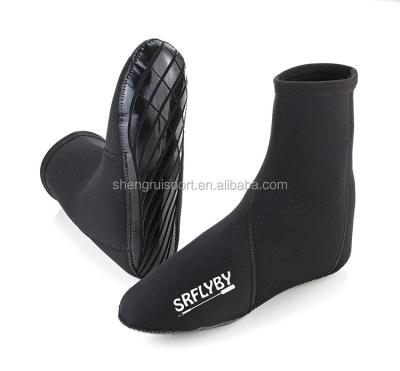 China Wetsuits Neoprene Water Sock 3.5mm Anti-slip Lightweight Sand Socks Shoes Beach Surfing Boots for sale