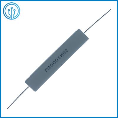 China SQP CR-L Ceramic Cement Resistor 20W 1000 Ohm 5% For Charger Aging Te koop