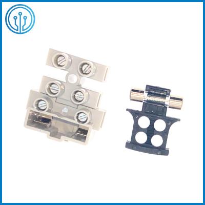 China Screw Fixed PA66 2AG 6.3A 250V Fuse Terminal Blocks FT06-3W With CE CQC VDE zu verkaufen