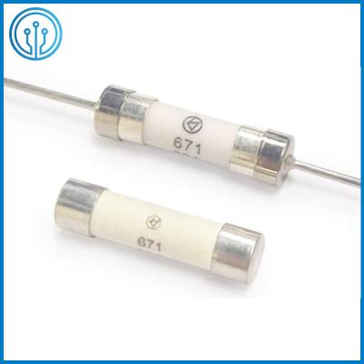 中国 6x25mm Ceramic Cartridge Fuse Link 25A 30A 75V AF73 For 5G Communication Base Station 販売のため