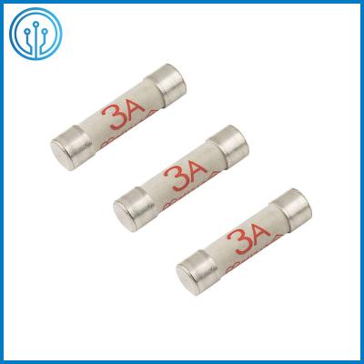 China 240VAC S1027 6x25mm 5a Cartridge Fuse ASTA CCC Copper Ceramic Tube Fuse for sale