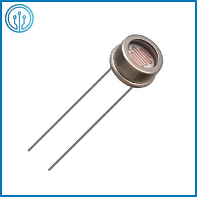 China 5MM Radial Metal Housing PIR Sensor Module Photocell 70C LDR Light Sensor for sale