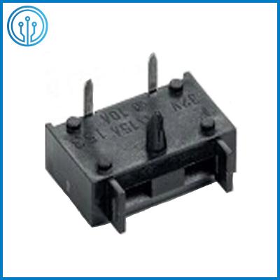 China 20A SL-1538 Base Mount Fuse Holder Copper Alloy PCB Blade Fuse Holder for sale