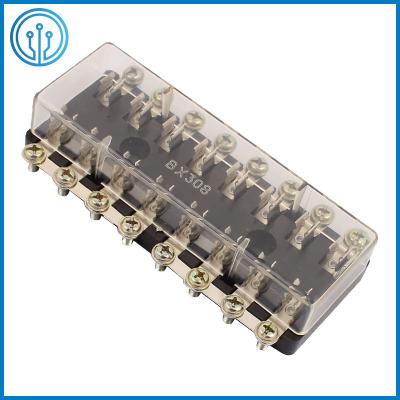 China 3AG AGC PCB 8 Manier 120A zetten Zekeringshouder 6x30mm Waterdicht de Zekeringsblok van BX308 op Te koop