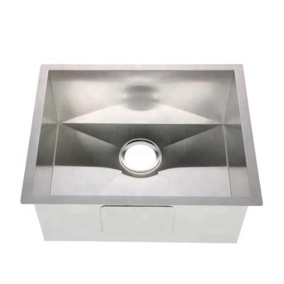 China Without Faucet 2021 New Design Undermount Stainless Steel Single Bowl Kitchen Sink for sale