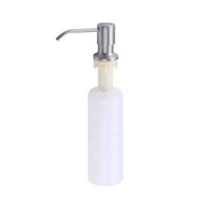 China Durable Foam Soap Dispenser Stainless Steel Kitchen Sink Soap Dispenser Lotion Sanitizer Dispensers For Kitchen for sale