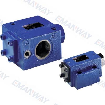 China Two-Quarter and Reverse Four-Quarter Circle Motor Rexroth Check Valves, Pilot Operated SL6 SL10 for sale