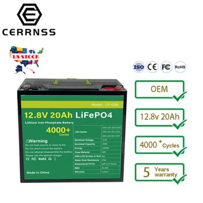 China Deep Cycle Lithium Li Ion Phosphate Battery Pack 200ah 100ah 12v 20ah 3000 Rechargeable Toys 4S1P Lifepo4 Batteries for sale