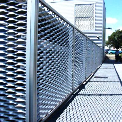 China Galvanized Sheet Outside Expanded Metal Mesh Barrier for sale