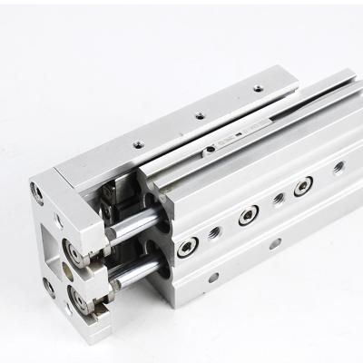 China Garment shops MXS series slide table guided 8*10 20 30 40 50 75 load pneumatic air cylinder for shampoo filling machine for sale