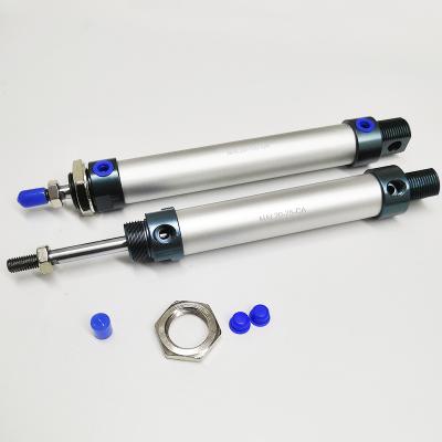 China Garment Shops MAL25X25 MAL25X50 MAL25X75 MAL25X100 MAL25X125 MAL25X200 MALD MALJ Mini Aluminum Alloy Pneumatic Cylinder for sale