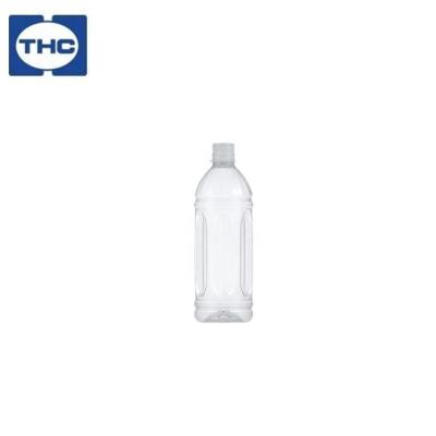 China V-PET Hot Fill 500ml Round Bottle Plain Plastic Water Bottles for sale