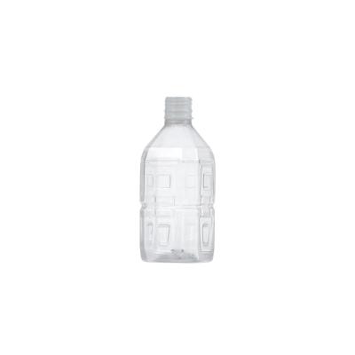 China Transparent V-PET Fill 28mm Hot Water Pet Beverage Bottle for sale