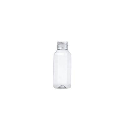 China V-PET 38mm Square Juice PET Transparent Tea Water Bottle for sale