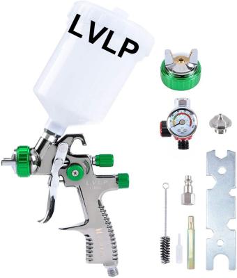 China GEYE TE-2011 Professional Power Spray Gun 1.3/1.4mm LVLP with Air Regulator 1.3-1.4-1.8mm for sale