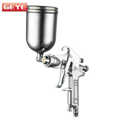 China Primer Paint / Varnish Type GEYE W71 Gravity Wall Paint Spray Gun Paint Spray Gun for sale