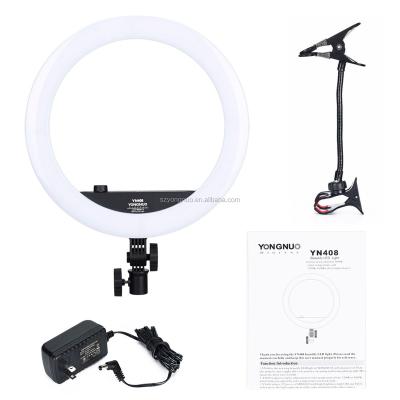 China Beauty Live Ring Light YONGNUO LED  RING LIGHT YN408 For Youtube Video Vlog Tik Tok Fill Light for sale