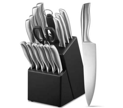 China 16 Pcs Kitchen Knife Set Viable Chef Knife Utility Knife With Hammer Blade Can Customized Gift Box Packing for sale