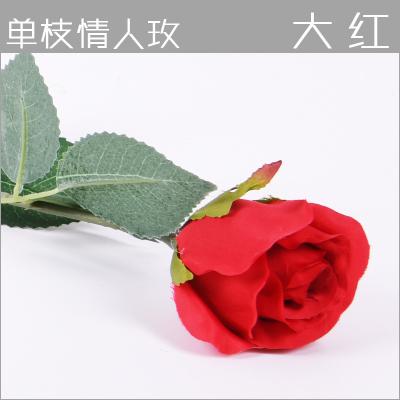 China Hot Selling INS Plant Fake Flower Romantic Style 1 Head Mounted Forr Daily Life Decoration for sale