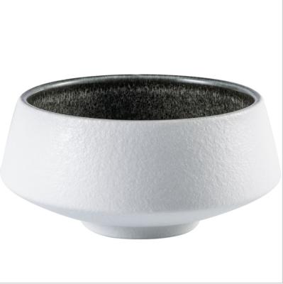 China Modern white color planter pots for artificial bonsai trees for sale