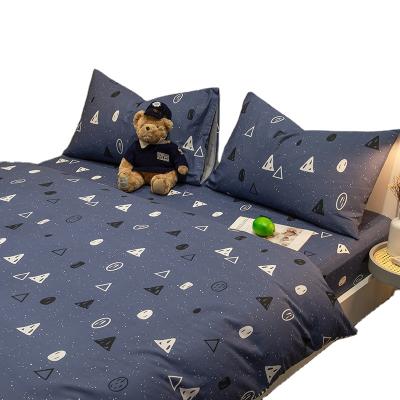 China Wholesales 100% Cotton Bedding Set Gray Bedding Set Boys Bed Sheets Customized for sale