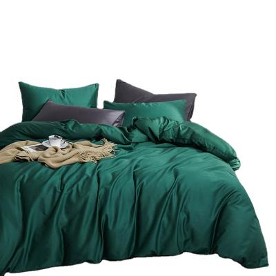 China Modern Luxury Green Duvet Cover Comforter Covers Wholesale 100% Egyptian Cotton 60S 300T Cotton for sale