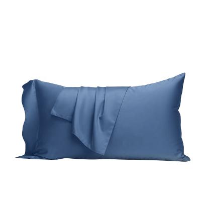 China Wholesale 100s Anti-Static Exquisite Custom Luxury Cotton Pillow Case Pillow Case Green Blue for sale