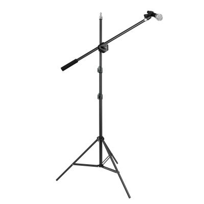 China Waterproof/Mic Arm Microphone Stands Shockproof Can Be Adjusted In Height 80-203Cm Mic Stand Holder Microphone Stand for sale