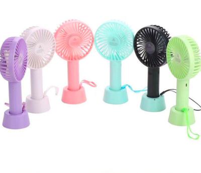 China Luxury Personal Table Electric Usb Rechargeable Handheld Mini Fan HF-002 for sale