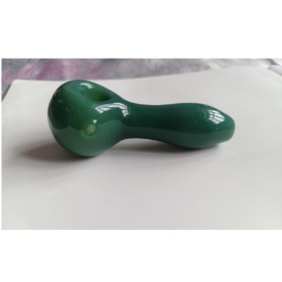 China Glass Hand Pipe Glass Weeding Water Dugout Hand Smoking Spoon Pipes Smoke Accessories for sale