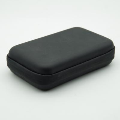 China Mini Portable Black Shockproof PU EVA Tool Case With Waterproof Custom Hard Zipper for sale