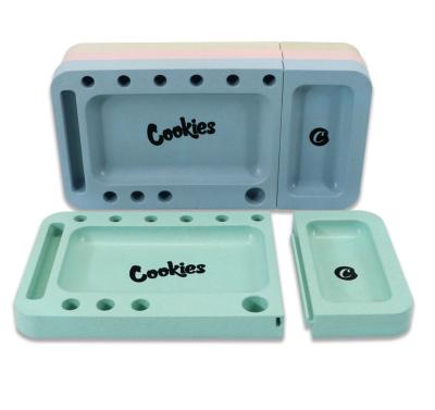 China Plastic Rolling Tray For Cigarettes Rolling Tray Plastic Degradable Tray for sale