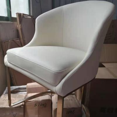 China Adjustable Popular Design Leather Dining Chairs (Other) Velvet Dining Chair Quantity for sale